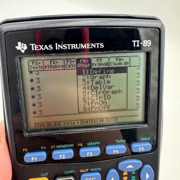 Texas Instruments TI-89 Graphing Calculator working condition - Picture 6 of 11